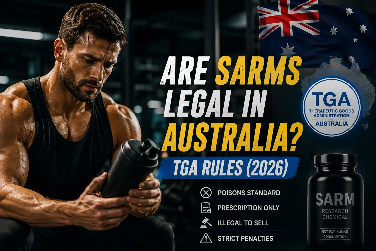 Are SARMs Legal in Australia