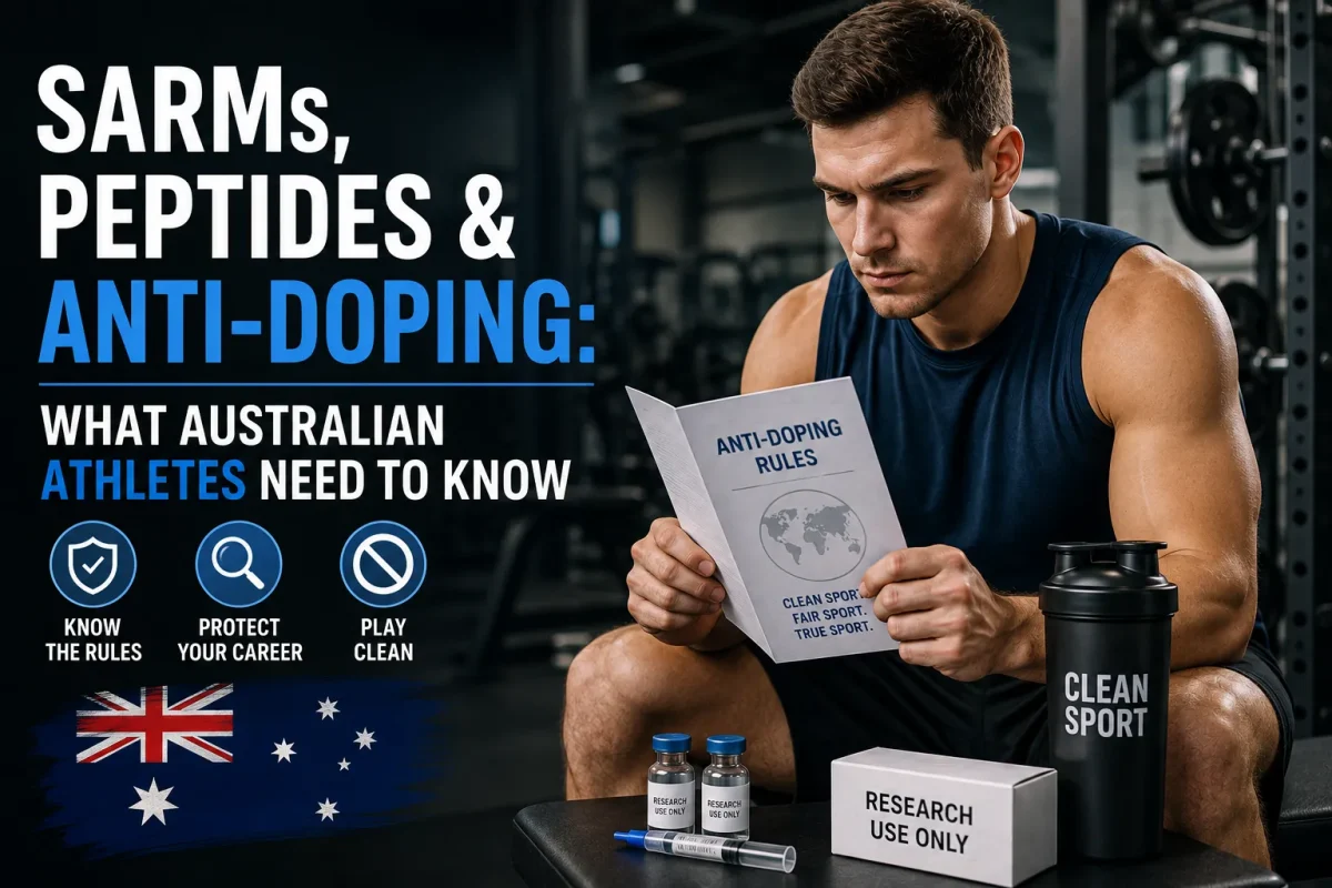 SARMs, Peptides and Anti-Doping