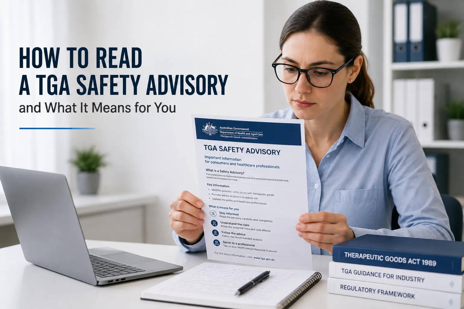 What Is A TGA Safety Advisory